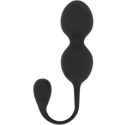 Imagen de RITUAL NISHA BOLAS KEGEL RECARGABLES VIBRADORAS NEGRO