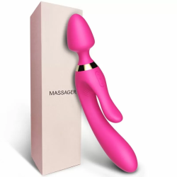 Imagen de MASAJEADOR & VIBRADOR RABBIT FUCSIA