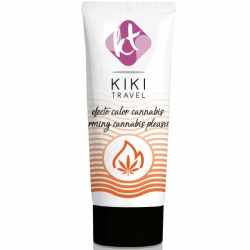 Imagen de KIKÍ TRAVEL GEL DESLIZANTE SABOR A CANNABIS EFECTO CALOR INTENSO 50ML