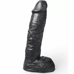 Imagen de HUNG SYSTEM DILDO REALISTA COLOR NEGRO MICKEY 24 CM