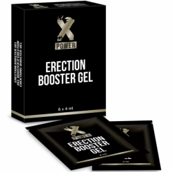 Imagen de XPOWER ERECTION BOOSTER GEL POTENCIADOR ERECCION 6 X 4 ML