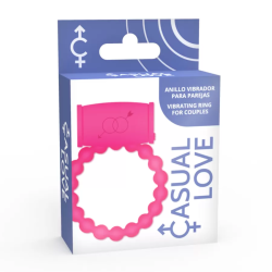 Imagen de CASUAL LOVE 25 ANILLO VIBRADOR ROSA