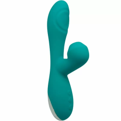 Imagen de CARIBBEAN SHINE VIBRADOR & SUCCIONADOR AZUL