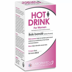 Imagen de HOT DRINK FOR WOMEN COMPLEMENTO ALIMENTICIO ENERGIA SEXUAL 250 ML