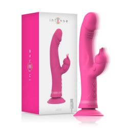 Imagen de INTENSE - JULIO VIBRADOR RABBIT SILICONA ROSA