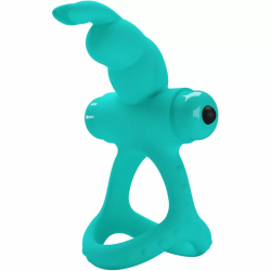 Imagen de FIGGY ANILLO VIBRADOR RABBIT VERDE