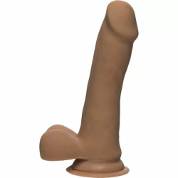 Imagen de DOC JOHNSON DILDO DELGADO ULTRASKYN 16.50 CM CARAMEL