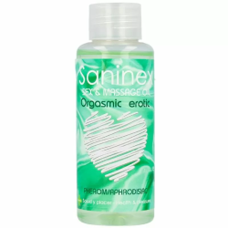 Imagen de SANINEX ORGASMIC EROTIC ACEITE DE MASAJE 100 ML