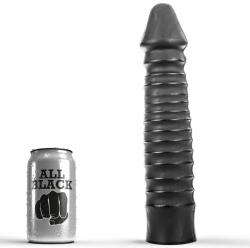 Imagen de ALL BLACK DILDO 26CM