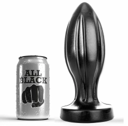 Imagen de ALL BLACK ANAL PLUG 21CM