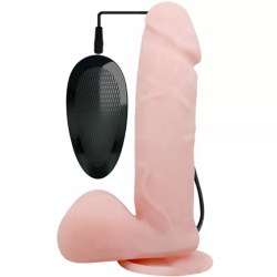 Imagen de VIBRADOR REALISTICO OLIVER CON FUNCION ROTACION