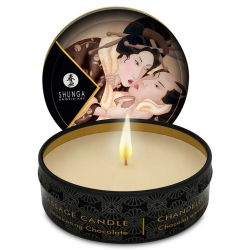 Imagen de SHUNGA MINI CARESS BY CANDELIGHT VELA MASAJE CHOCOLATE 30ML