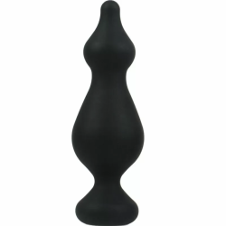 Imagen de AMUSE PLUG ANAL SILICONA NEGRO TALLA L