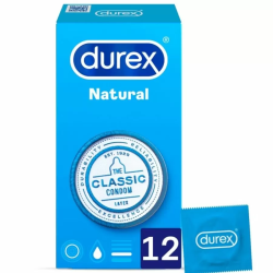 Imagen de DUREX NATURAL PLUS 12 UNIDADES