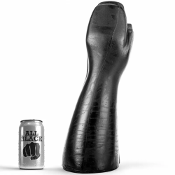 Imagen de ALL BLACK DILDO FISTING 39CM