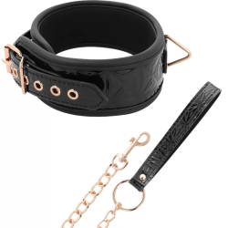 Imagen de BEGME BLACK EDITION COLLAR CUERO VEGANO CON FORRO DE NOPRENO