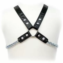 Imagen de LEATHER BODY CHAIN HARNESS II