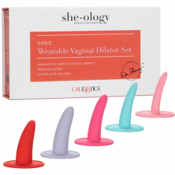 Imagen de CALEX KIT 5PC DILATADORES VAGINALES O ANALES MULTICOLOR