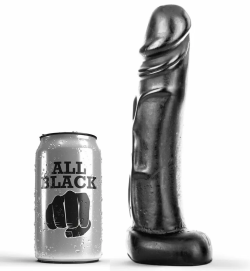 Imagen de ALL BLACK DILDO 22CM