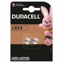 Imagen de DURACELL PILA BOTON ALCALINA LR54 LR1130 AG10 1,5V BLISTER*2