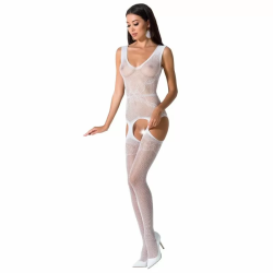 Imagen de PASSION WOMAN BS062 BODYSTOCKING BLANCO TALLA UNICA