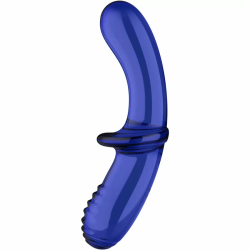 Imagen de DOUBLE CRYSTAL DILDO AZUL