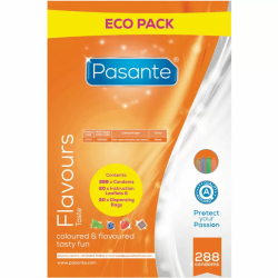 Imagen de PRESERVATIVO ECO PACK SABORES BOLSA 288 UNIDADES