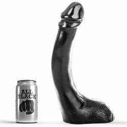 Imagen de ALL BLACK DILDO NEGRO 29CM FISTING