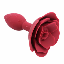 Imagen de OHMAMA FETISH PLUG ANAL SILICONA ROSA - ROJO