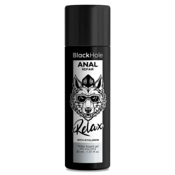 Imagen de BLACK HOLE ANAL REPAIR BASE AGUA RELAX CON HYALURON 30 ML