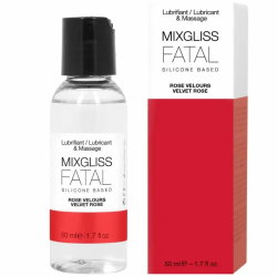 Imagen de MIXGLISS FATAL LUBRICANTE SILICONA ROSAS 50 ML