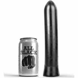 Imagen de ALL BLACK DILDO 22 CM