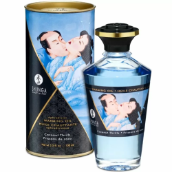 Imagen de SHUNGA ACEITE MASAJE EFECTO CALOR SABOR COCO 100 ML