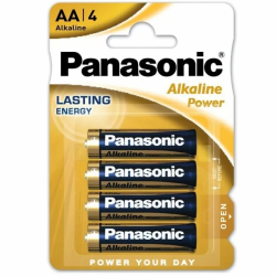 Imagen de PANASONIC BRONZE PILA ALCALINA AA LR6 BLISTER*4