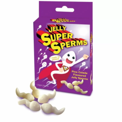 Imagen de SPENCER&FLETWOOD JELLY SUPER SPERM GOMINOLAS FORMA ESPERMA 120 GR