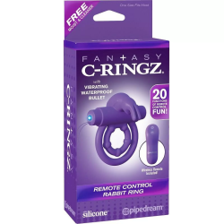 Imagen de FANTASY C-RINGZ ANILLO VIBRADOR CONTROL REMOTO MORADO