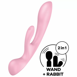 Imagen de SATISFYER TRIPLE OH VIBRADOR HÍBRIDO -