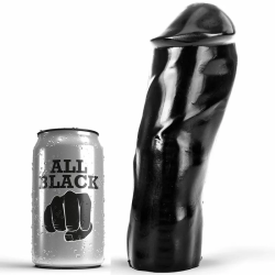 Imagen de ALL BLACK DILDO REALISTICO 20CM