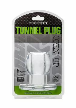 Imagen de PERFECT FIT PLUG TUNNEL SILICONA TRANSPARENTE L