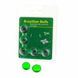 Imagen de TALOKA - BRAZILIAN BALLS GEL ÍNTIMO MENTA 5 BOLAS