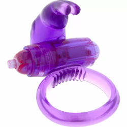 Imagen de SEVENCREATIONS ANILLO VIBRADOR DE SILICONA LILA