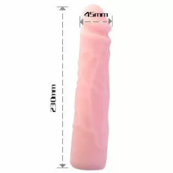 Imagen de DILDO SILICONA TACTO PIEL REALISTICO 23 CM