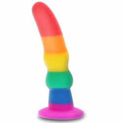 Imagen de PRIDE - PLUG NAUGHTY BOYTOY BANDERA LGBT 16 CM