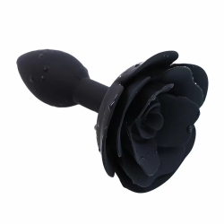 Imagen de OHMAMA FETISH PLUG ANAL SILICONA ROSA - NEGRO