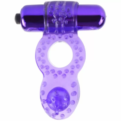 Imagen de FANTASY C-RINGZ SUPER ANILLO VIBRADOR BALL-BANGER MORADO