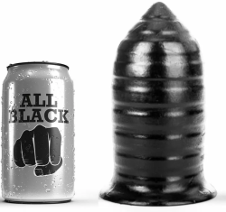 Imagen de ALL BLACK ANAL PLUG 16CM