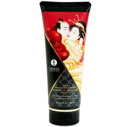 Imagen de SHUNGA CREMA MASAJE FRESAS CON CHAMPAGNE 200ML