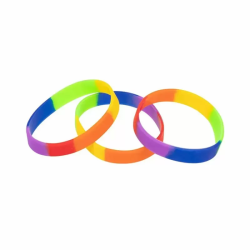 Imagen de PRIDE - PULSERA SILICONA BANDERA LGBT