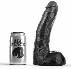 Imagen de ALL BLACK DONG 22CM