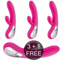 Imagen de AMORESSA TROY PREMIUM SILICONE RECARGABLE 3 + 1 GRATIS